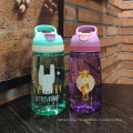 Custom Logo PP Straw Plastic Water Bottle for Chid Useful with Different Color and Creative Sleeve